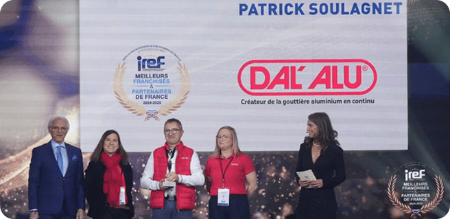 Remise des Trophées IREF au réseau DAL’ALU